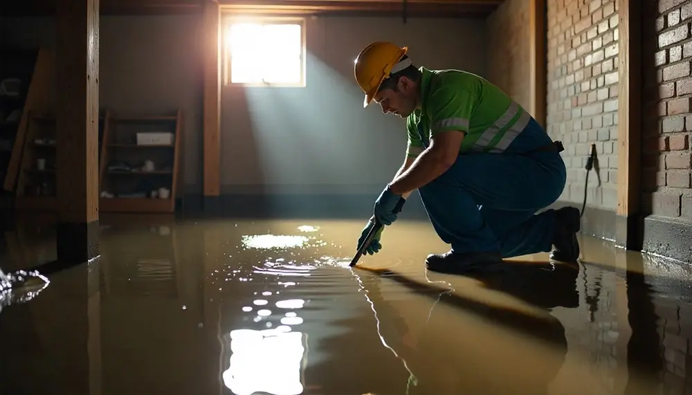 Professional water damage restoration services in Columbus, TX